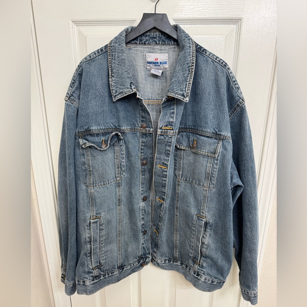 Anchor Blue Men’s Denim Jacket